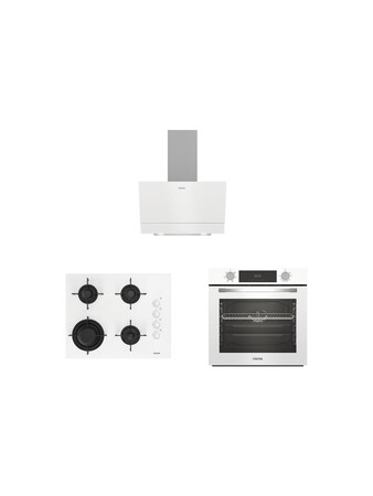 Altus - Altus ALA 322 W Fırın 189 DW Ocak 510 W Davlumbaz Beyaz Ankastre Set