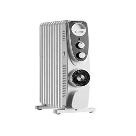 Dijitsu DYR15 11 Dilim Beyaz Turbo Fanlı Yağlı Radyatör - Thumbnail
