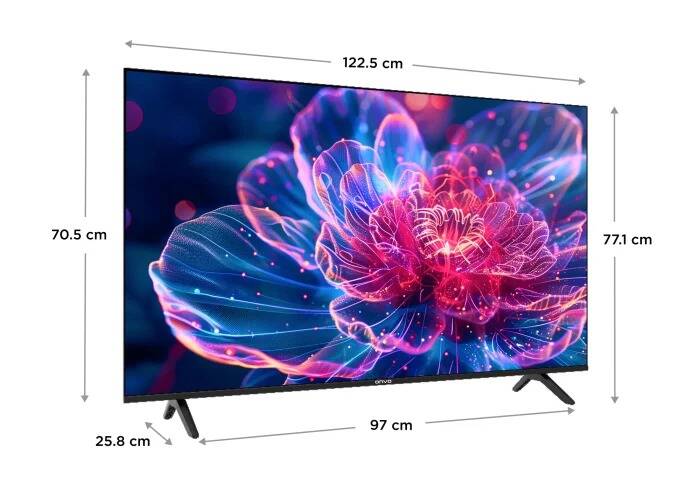 Onvo 55VQ90F3UA 55'' 140 Ekran Uydu Alıcılı 4K Ultra HD Google Smart QLED TV - 4