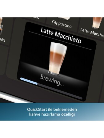 Philips 5500 Serisi LatteGo Tam Otomatik Espresso Makinesi 20 Sıcak ve Soğuk İçecek, Renkli Dokunmatik Ekran, EP5543/80 - Thumbnail