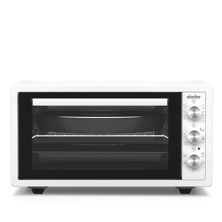 Simfer - Simfer 4502 45 lt Beyaz Midi Fırın