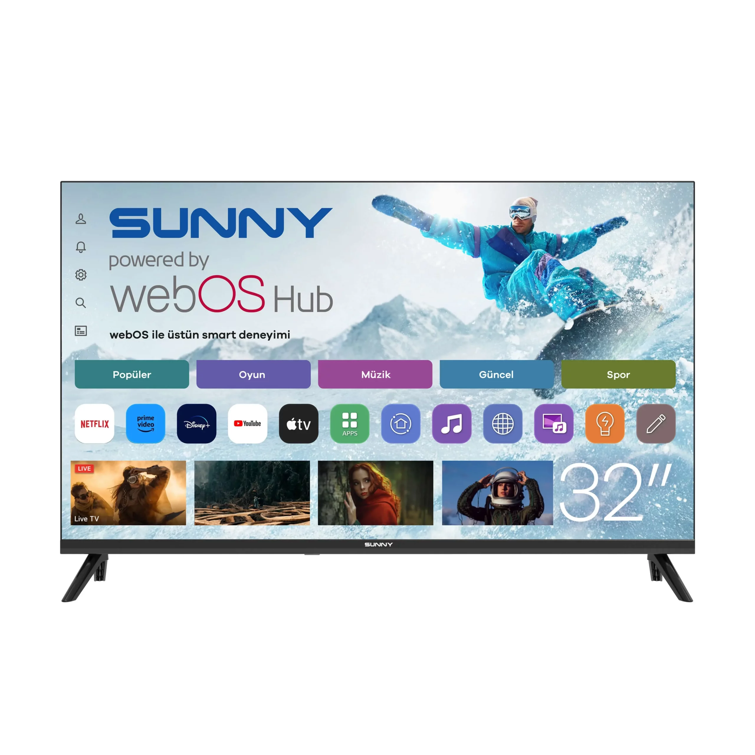 Sunny SN32HMLN-W02S 32''